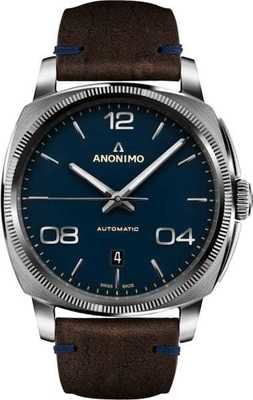 Anonimo Epurato Stainless Steel Blue Dial