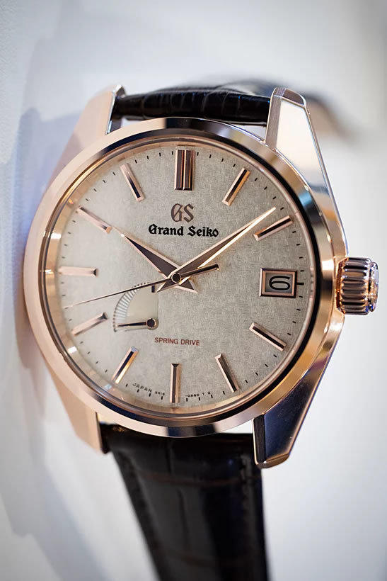 Grand Seiko Spring Drive Gold US Limited Edition Exquisite Timepieces