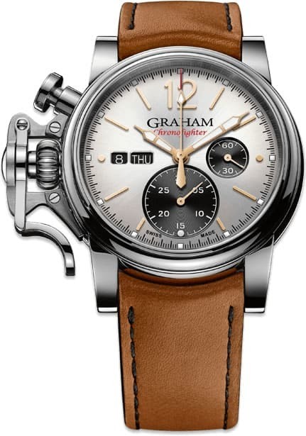 Graham Chronofighter Vintage Silver Dial