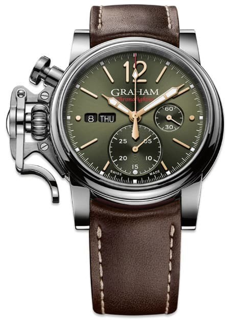 Graham Chronofighter Vintage Green Dial