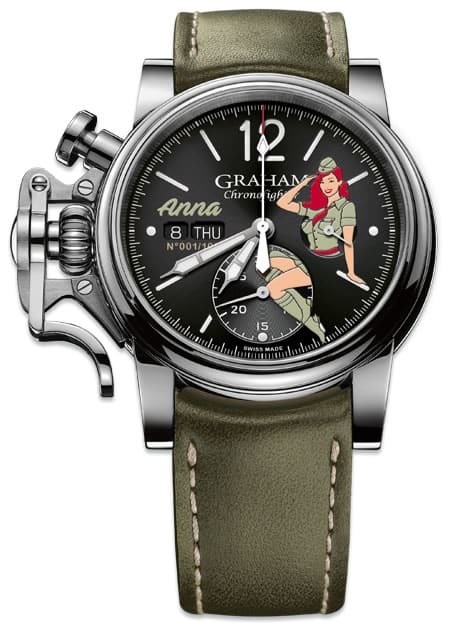 Graham Chronofighter Vintage Nose Art Limited Edition 2CVAS
