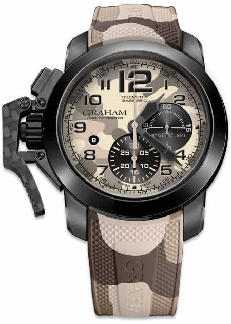 Graham Chronofighter Black Arrow 2CCAU.E03A