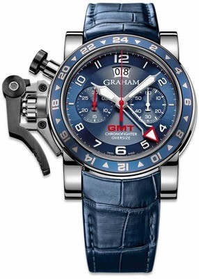 Graham Chronofighter GMT Steel 2OVGS.U06B