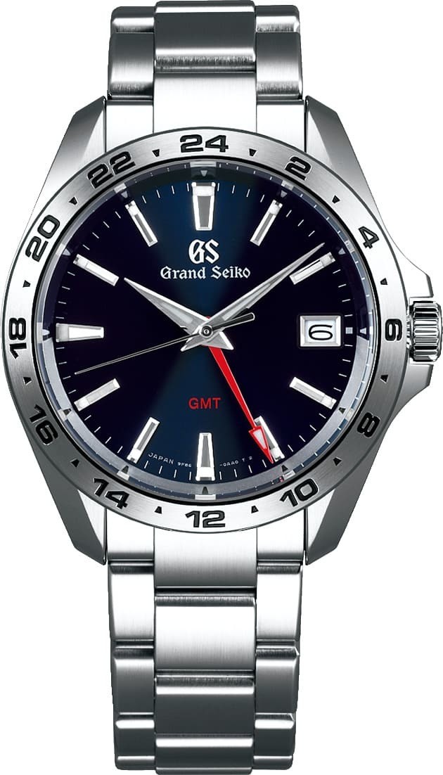 Grand Seiko Sport GMT SBGN005 Quartz Blue Dial 39mm