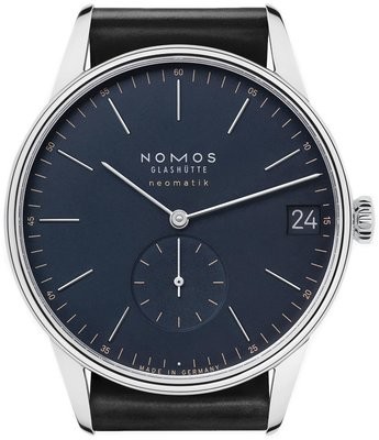 NOMOS Glashütte Orion Neomatik 41 Date Midnight Blue