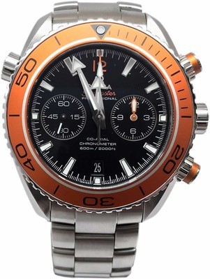 Omega Planet Ocean 600M Rare Orange Bezel 232.30.46.51.01.002