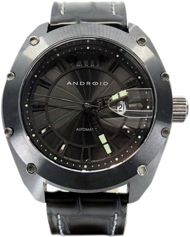 Android AD535 Men's Divemaster Enforcer T100 Tritium Automatic Watch