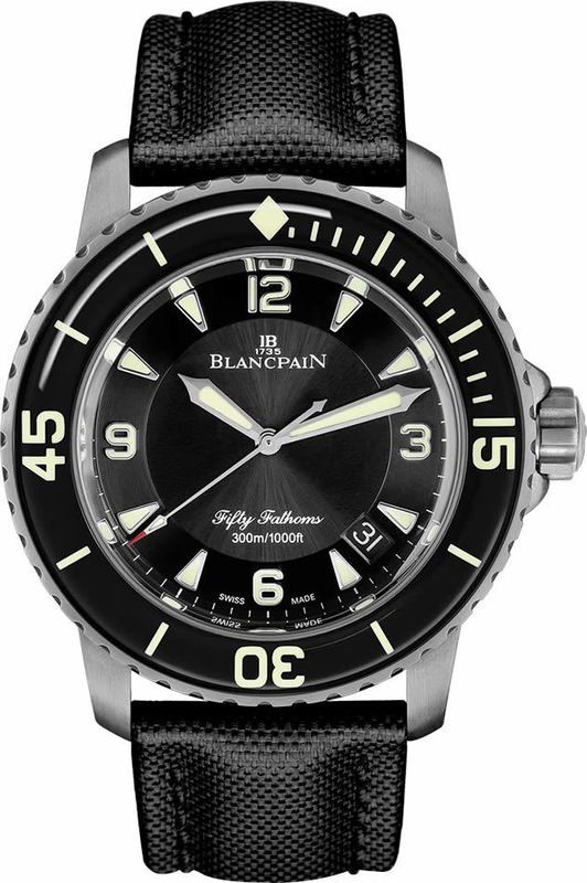 Blancpain Fifty Fathoms Titanium 5015 12B30 B52A