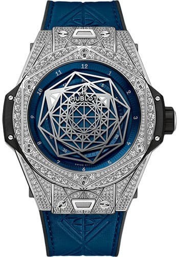 hublot titanium pave