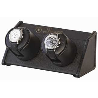 Orbita Sparta Two Open Black Leatherette