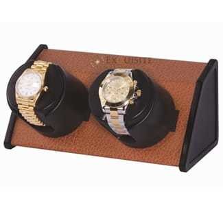 Orbita Sparta Two Open Brown Leatherette Rotorwind