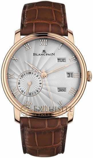 Blancpain Villeret Annual Calendar With GMT 6670 3642 55B