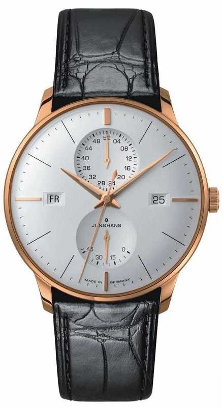 Junghans Meister Agenda Matte-Silver Dial Day Date 027-7366.01