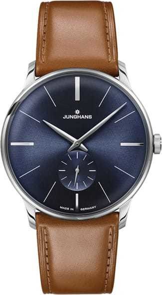 Junghans Meister Hand Wound Blue Dial 027-3504.00