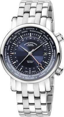 Mühle Glashütte Teutonia II Weltzeit on Bracelet