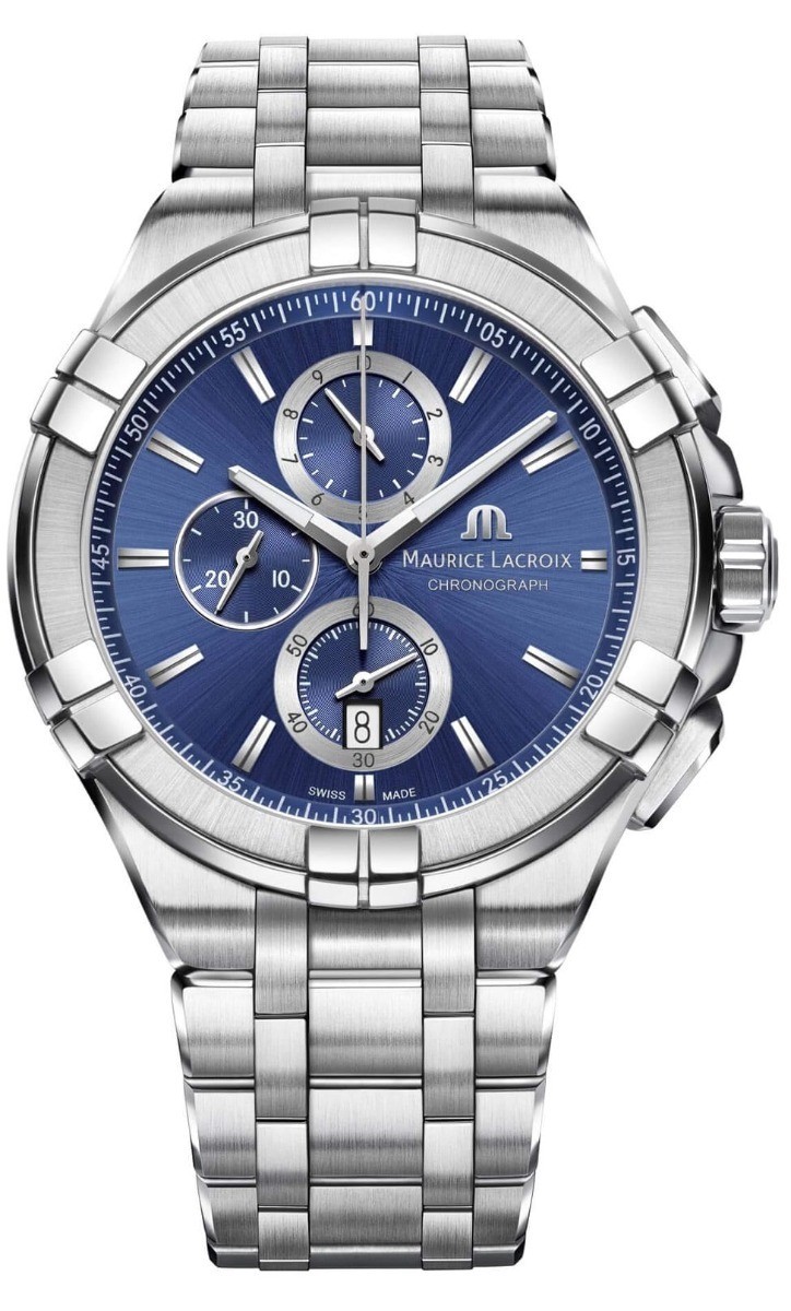 Maurice Lacroix Aikon Chronograph Steel Blue AI1018-SS002