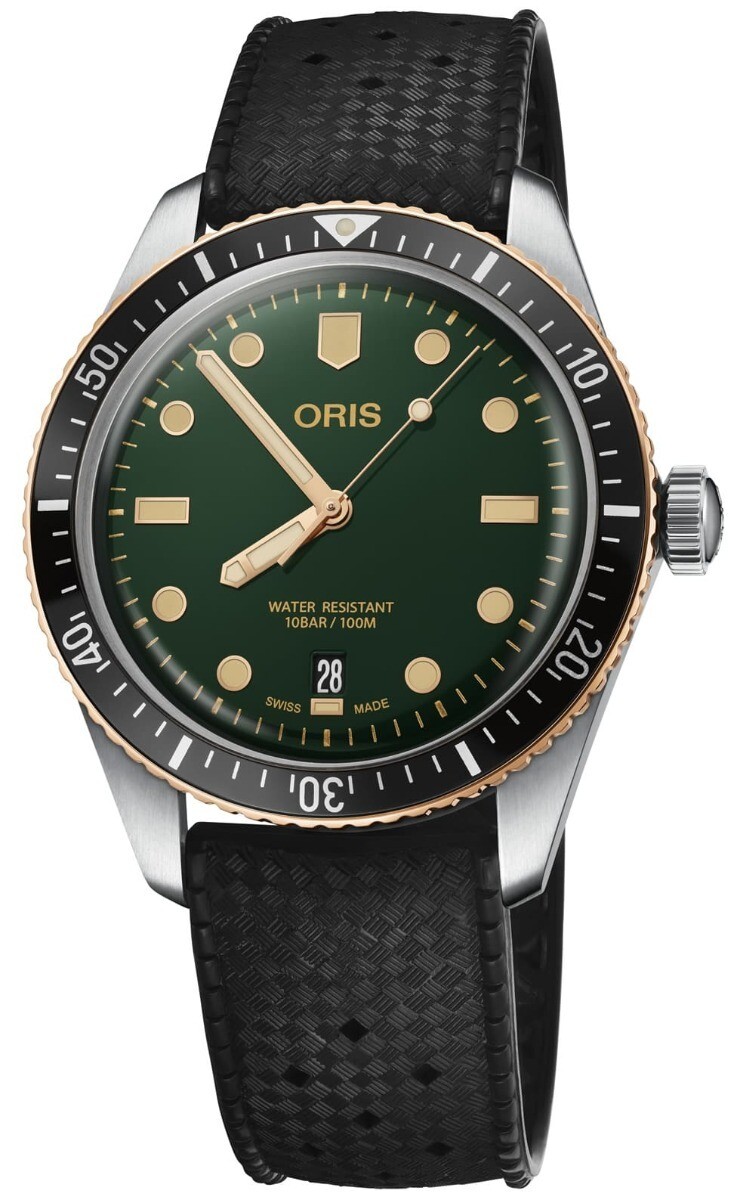 Oris Divers Sixty Five Green Dial 01 733 7707 4357 07 4 20 18