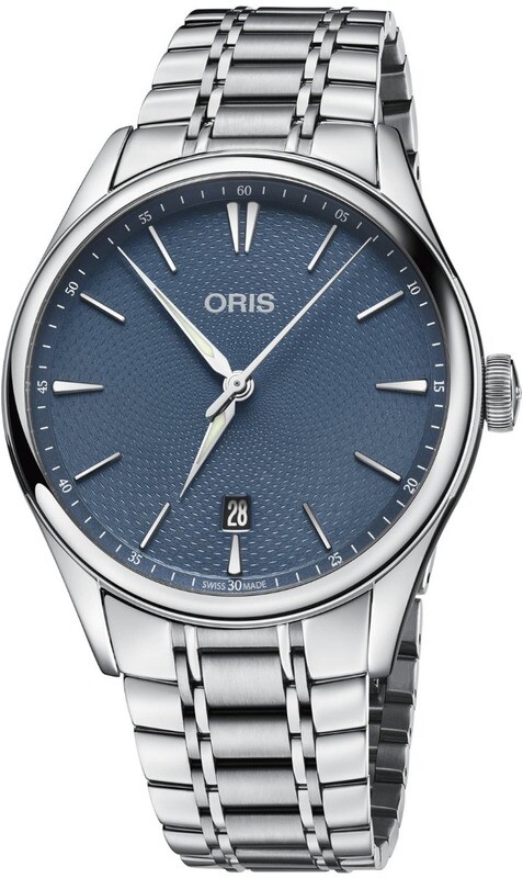 Oris Artelier Date Blue Dial - Exquisite Timepieces