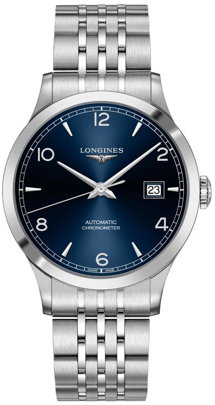 Longines Record Blue Dial