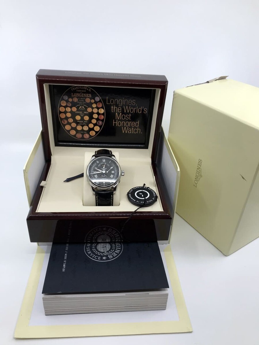 Longines Master Black Dial L2.739.4.51.7 - Exquisite Timepieces