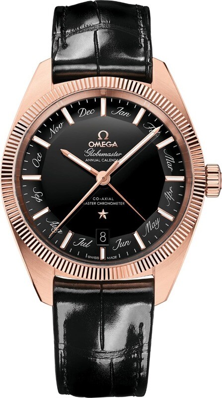 omega globemaster rose gold