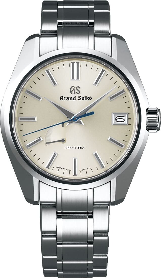 Grand Seiko SBGA373 Spring Drive Champagne Dial Stainless Steel