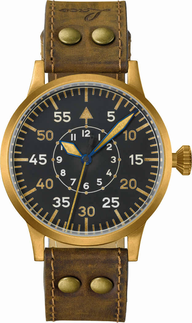 Laco Pilot Watch Original Friedrichshafen Bronze - Exquisite Timepieces