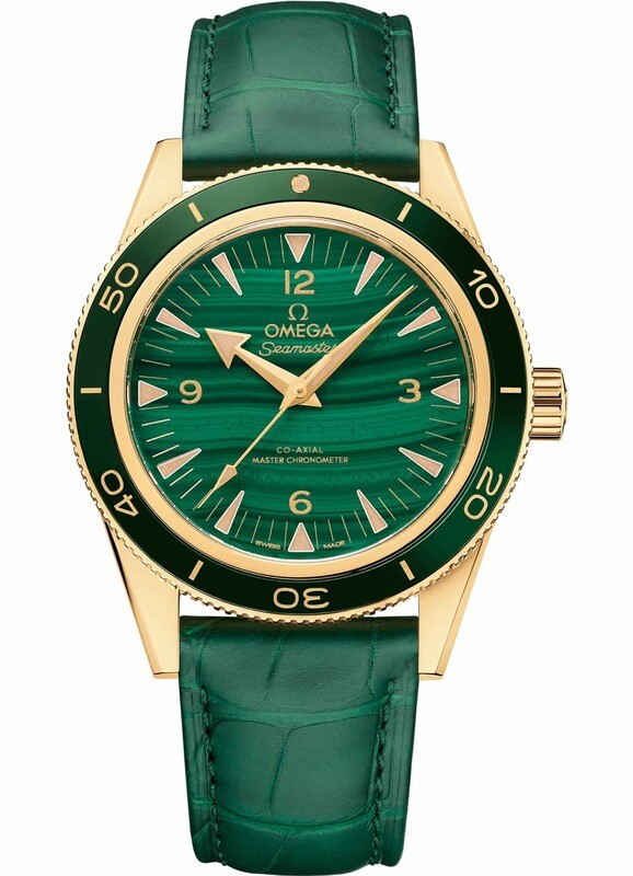 omega seamaster green