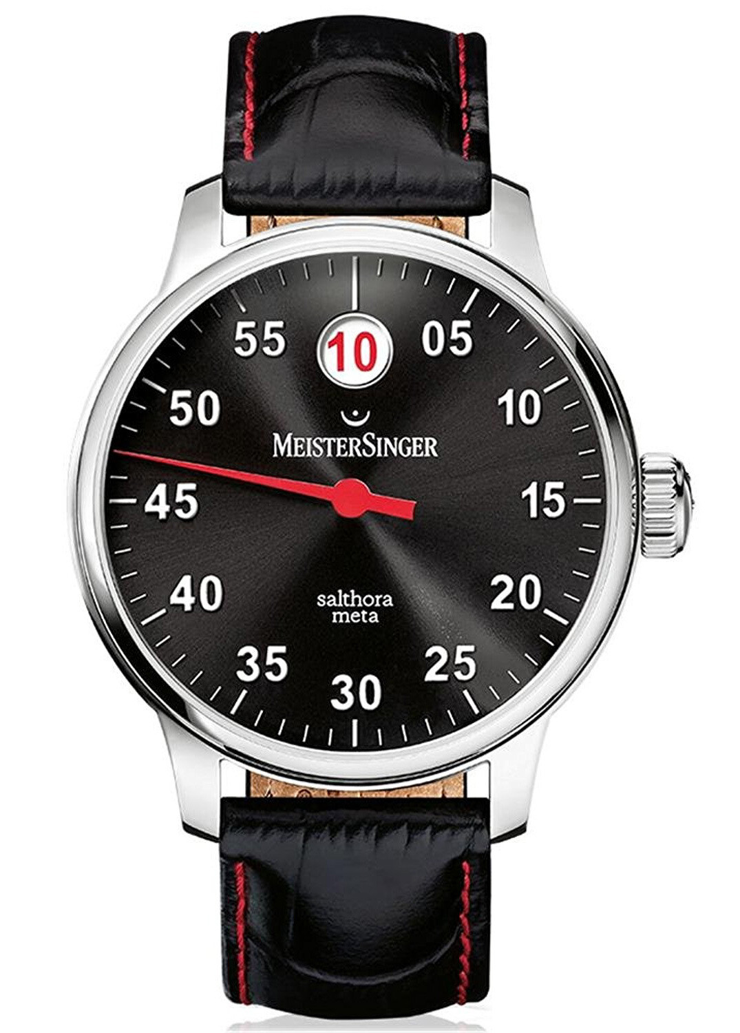 MeisterSinger Salthora Meta Black SAM907 Exquisite Timepieces