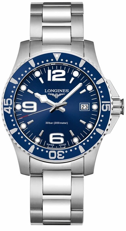 Longines Hydroconquest Steel Blue Dial