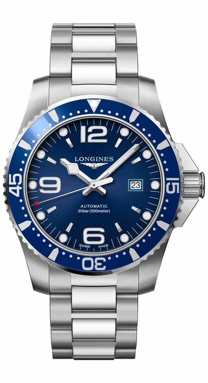 Longines Hydroconquest Blue Dial 44mm L3.841.4.56.6 - Exquisite Timepieces