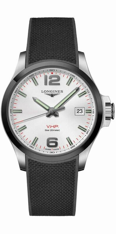 longines vhp white dial