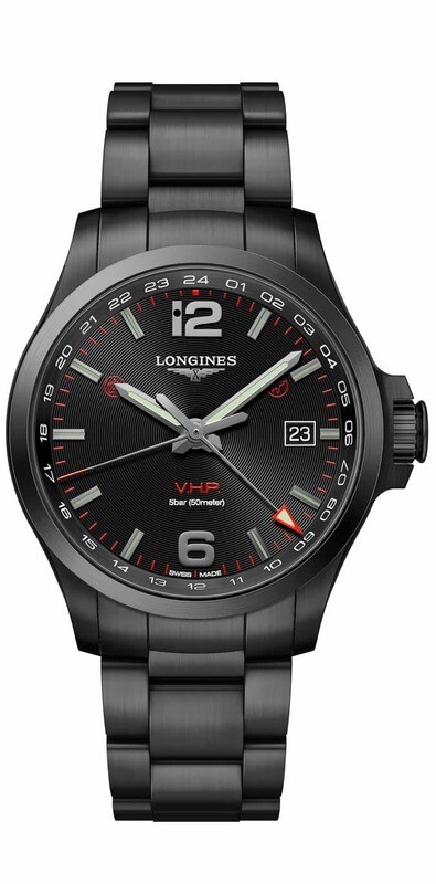 Longines Conquest V.H.P GMT PVD