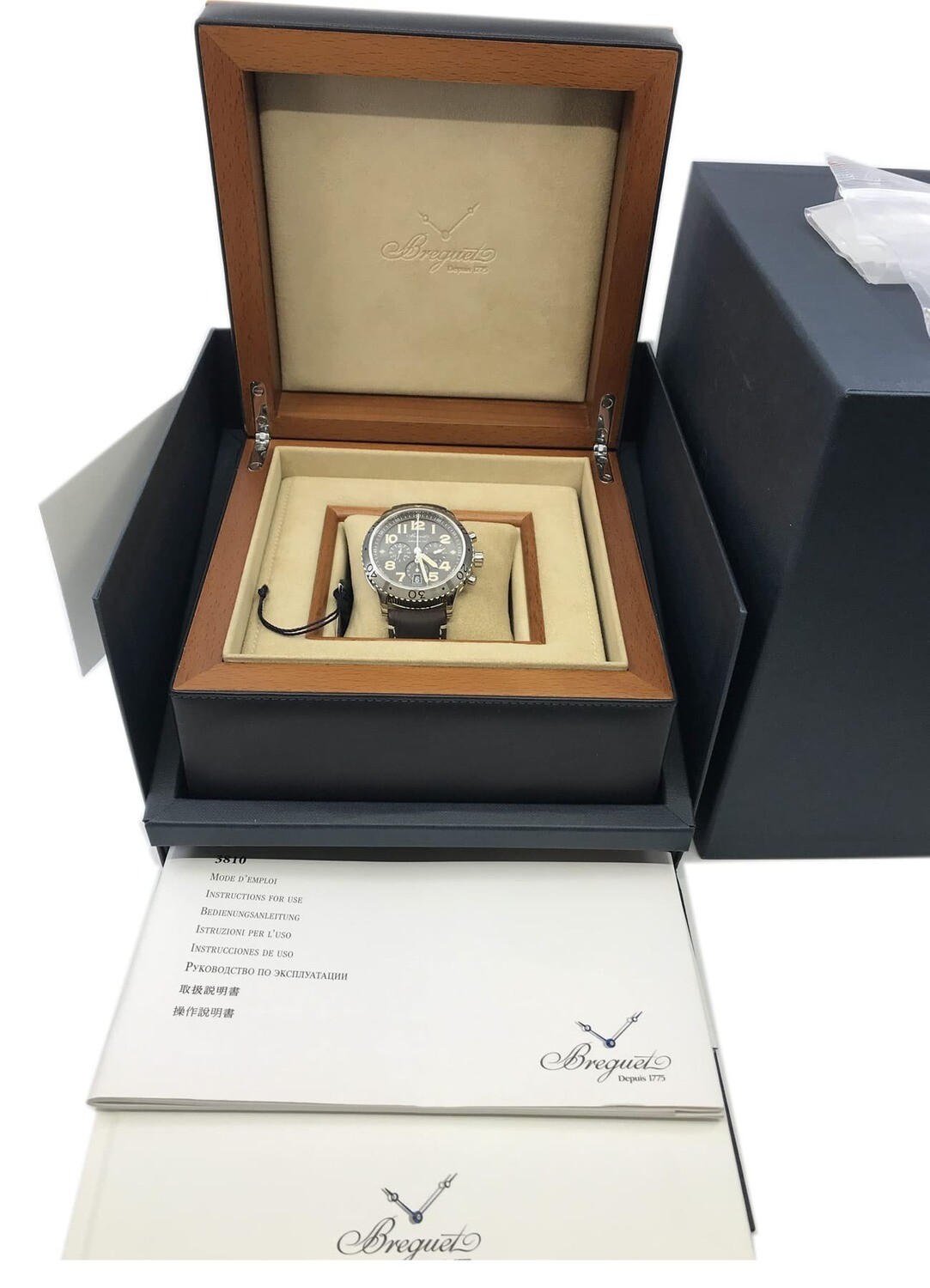 Pre-owned Breguet Type XXI Trasatlantique 3817ST - Exquisite Timepieces
