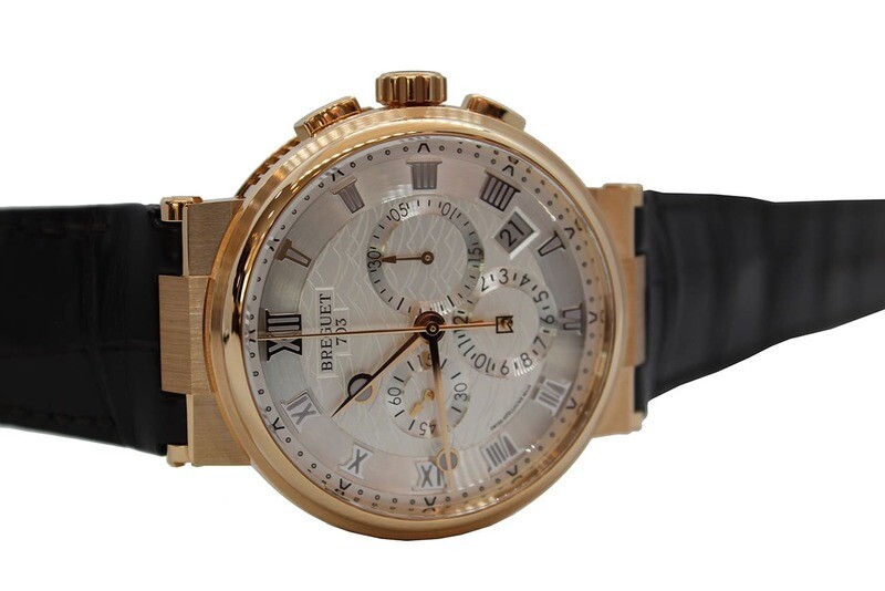 Breguet Marine Chronographe 5527BR/12/9WV - Exquisite Timepieces