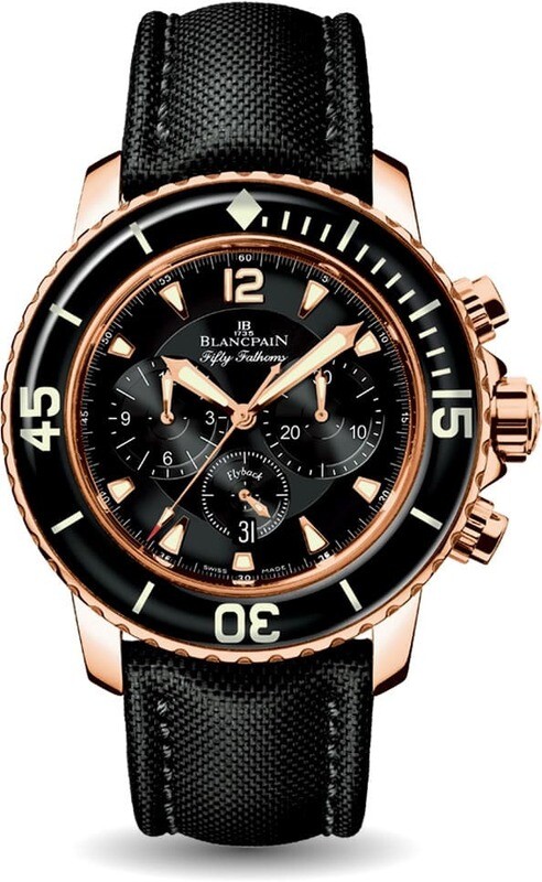 Blancpain Flyback Chronograph Fifty Fathoms Rose Gold 5085F-3630-52