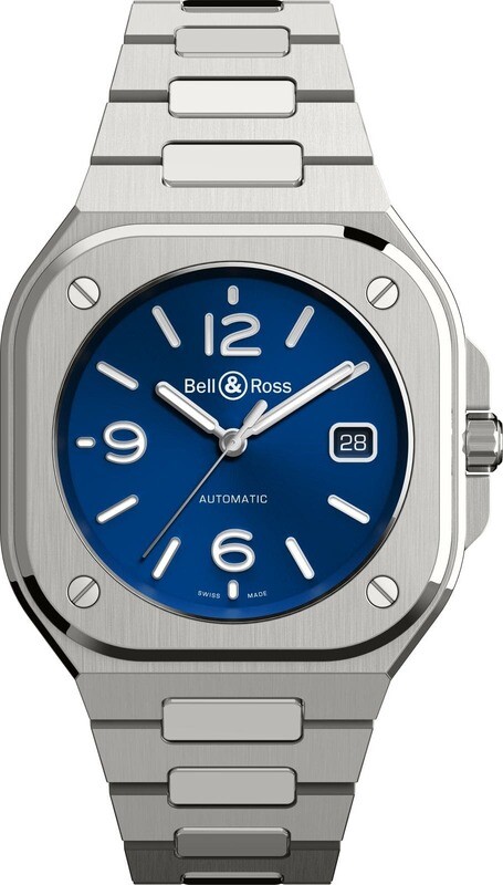 Bell & Ross BR 05 Blue on Bracelet BR05A-BLU-ST/SST