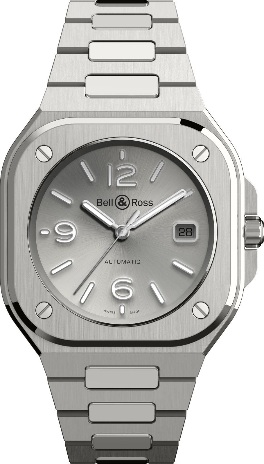 Bell & Ross BR 05 Grey on Bracelet - Exquisite Timepieces