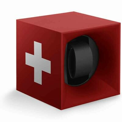 SwissKubik Watch Winder Red Swisscross