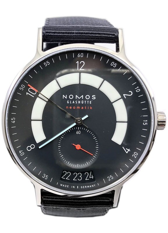 NOMOS Glashütte Autobahn Neomatik 41mm Date Midnight Blue