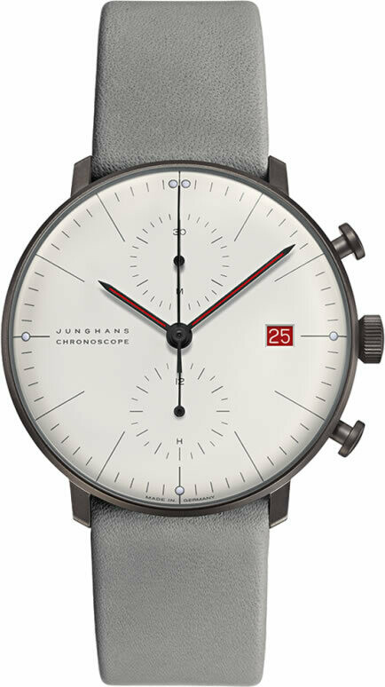 Junghans Max Bill Chronoscope 100 Jahre Bauhaus 027/4902.02 - Exquisite  Timepieces
