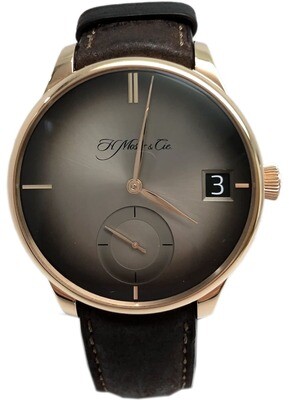 H. Moser & Cie Venturer Big Date Red Gold Fume Dial 2100-0401