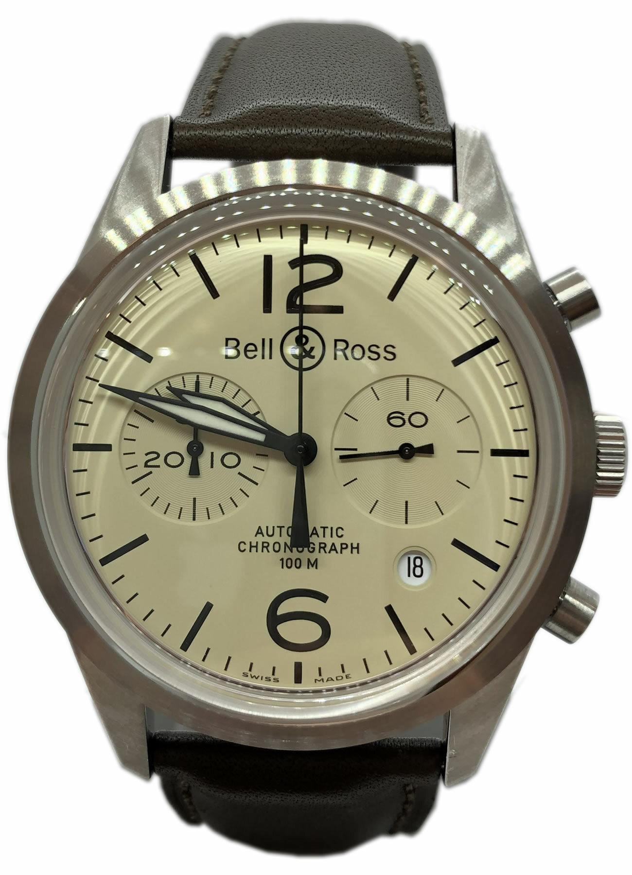 Bell & Ross BR126 Vintage Original Cream BRV126-BEI-ST-SCA