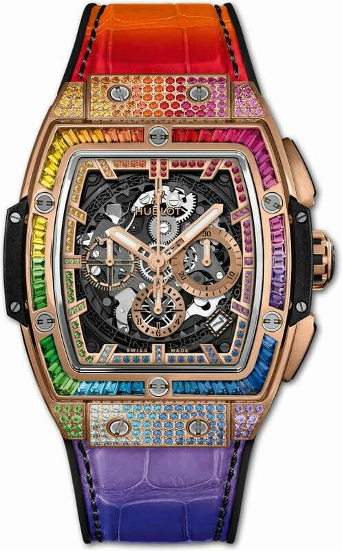 Hublot Spirit of Big Bang King Gold Rainbow 641.OX.0110.LR.0999 - Exquisite  Timepieces