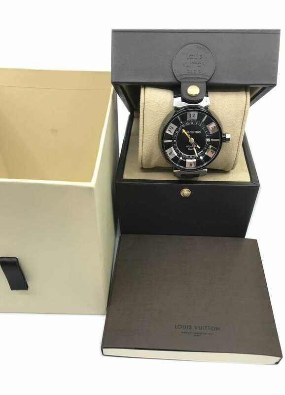 Louis Vuitton Q113K Tambour GMT - Exquisite Timepieces