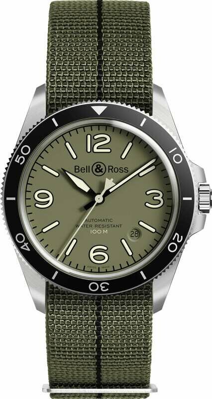 Bell & Ross BR V2-92 Military Green