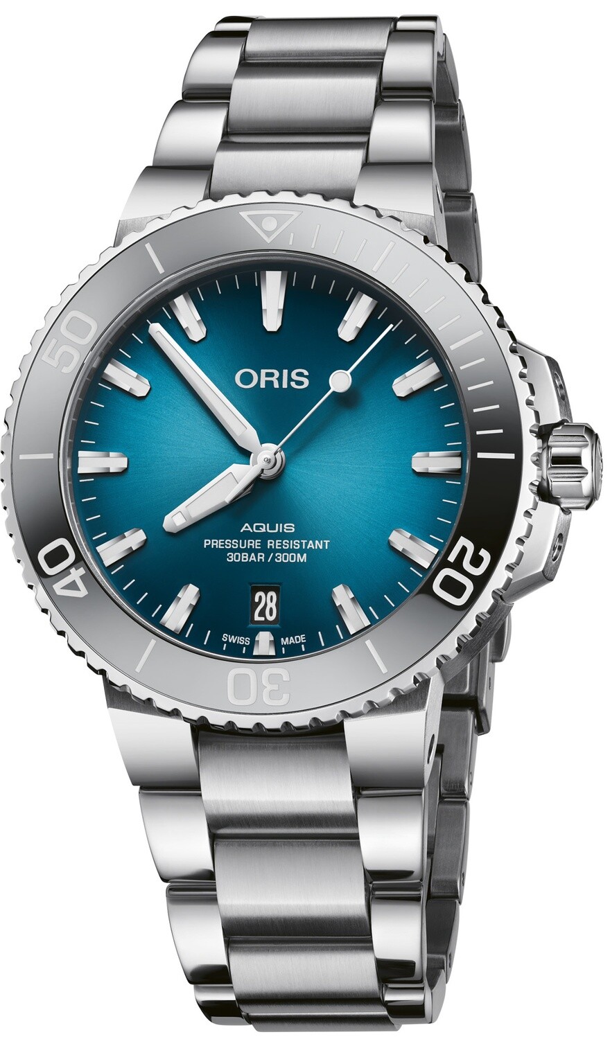 時計 ORIS Aquis 01 733 7732 4155 Buy Oris Aquis 01 733 7732 4155-07 8 21 05PEB | Bob's