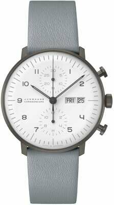Junghans Max Bill Chronoscope White