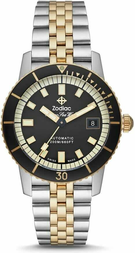 Zodiac ZO9271 Super Sea Wolf Automatic Stainless Steel - Exquisite