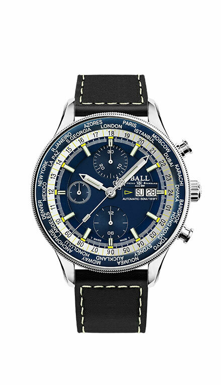 world time chronograph